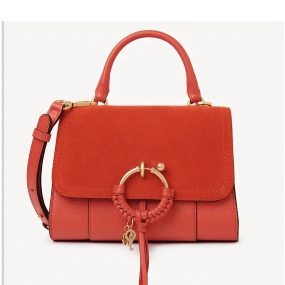 NWT SEE BY CHLOE Joan Hobo bag in Gypsy Orange - Picture 1 of 10